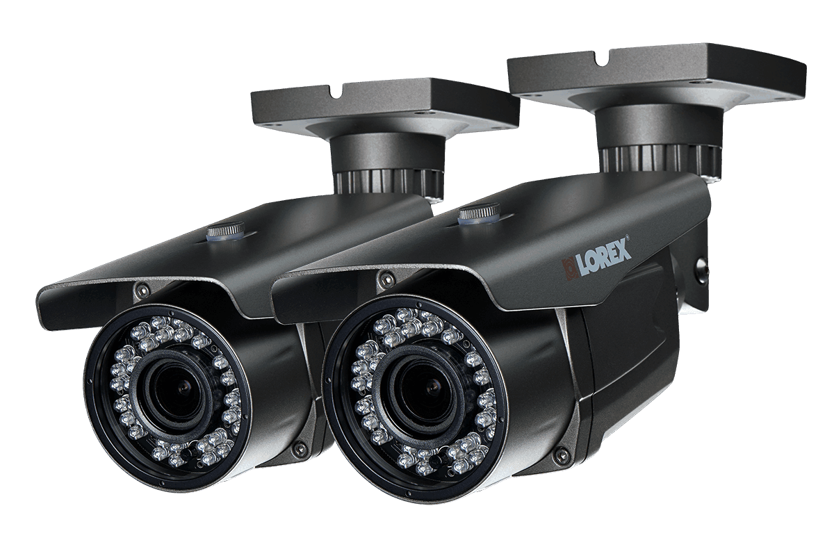 3x Zoom Lens Security Camera with 1080p HD Resolution and
