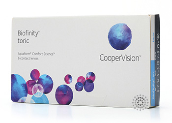 Biofinity Toric Colored Contacts For Astigmatism