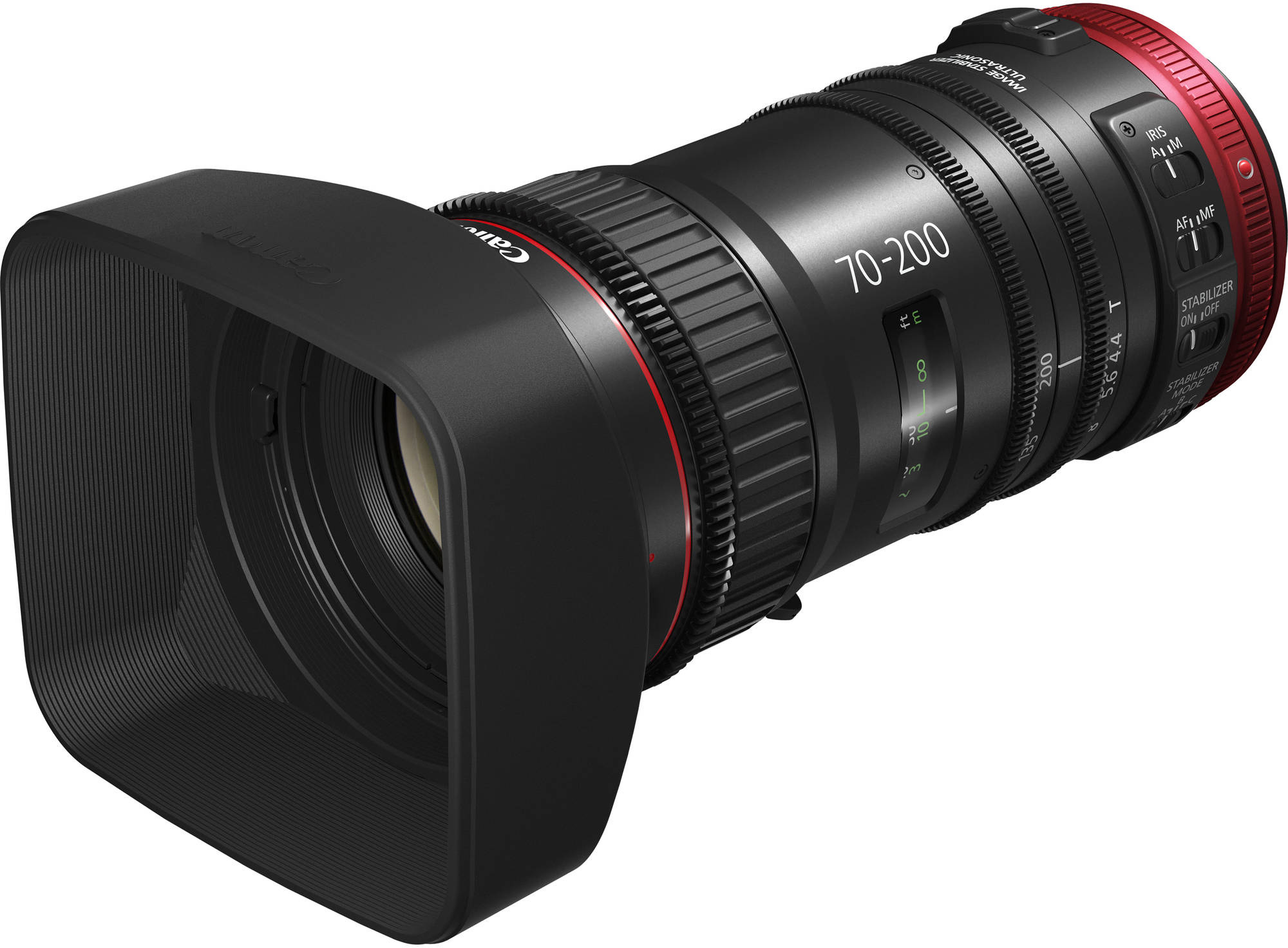 Canon CNE 70200mm T4.4 CompactServo Cine Zoom Lens (EF