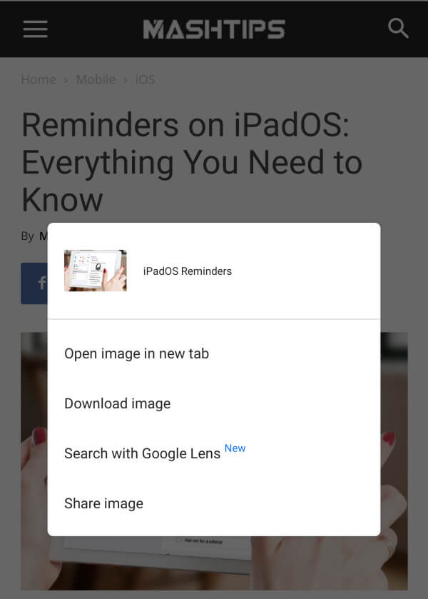 How to Search Images on Chrome with Google Lens MashTips