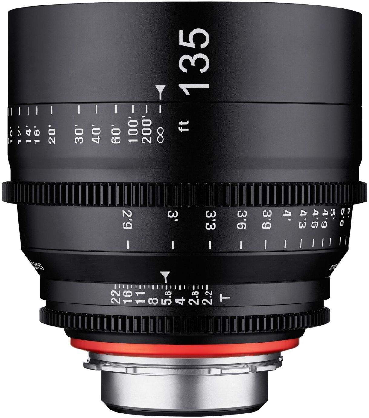 135mm T2.2 XEEN Nikon Full Frame Cinema Video Lens
