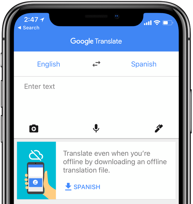 Google Translate for iPhone picks up AIpowered offline