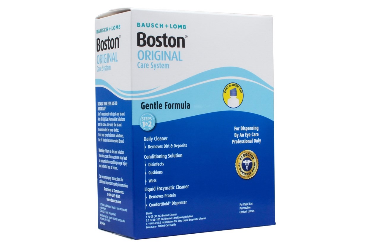 Boston Care System For Rigid Gas Permeable Hard Contact