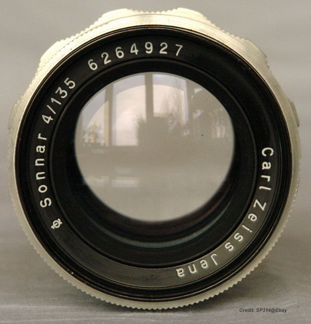 Contax Carl Zeiss rangefinder (RF) 135mm (13.5cm) focal