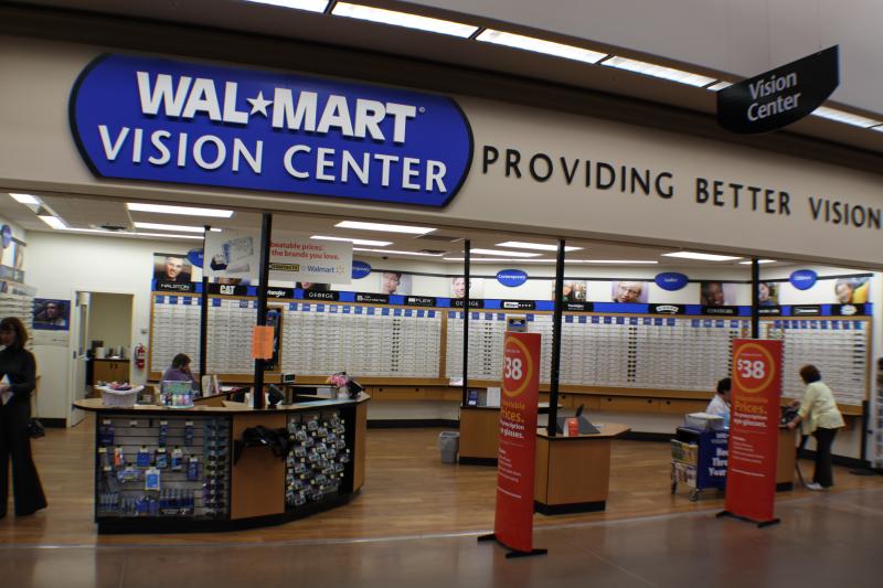WALMART OPTICAL CENTER Products Services Prices