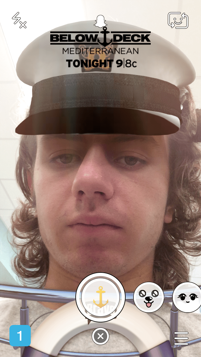 Snapchat Lenses Below Deck Mediterranean Snapchat Lens