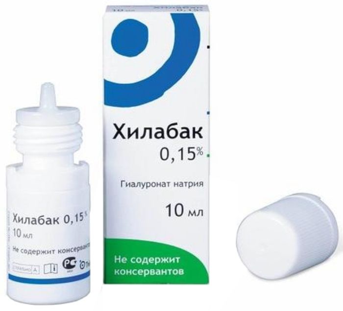 Hilabak solution for eye and contact lens wetting 10ml