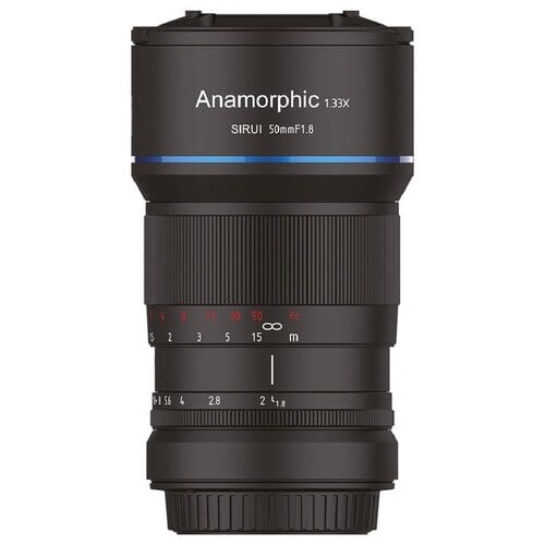 SIRUI 50mm f1.8 anamorphic Lens 1.33x for EMount
