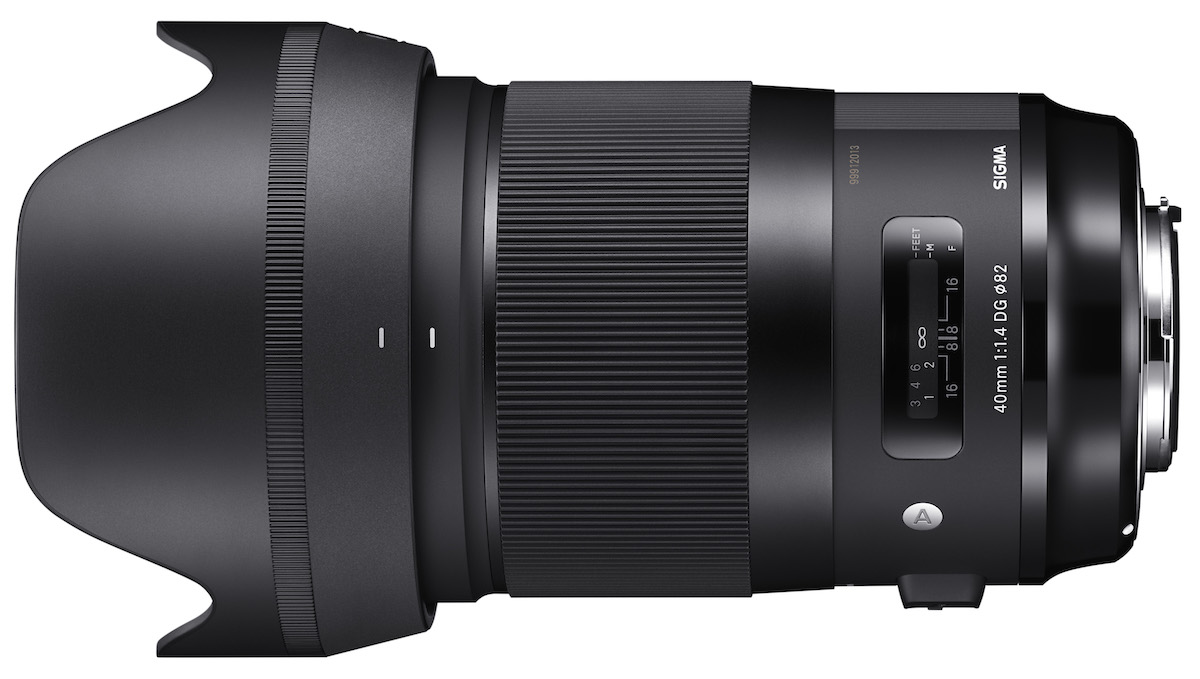The new Sigma 40mm f/1.4 DG HSM Art lens for Sony Emount