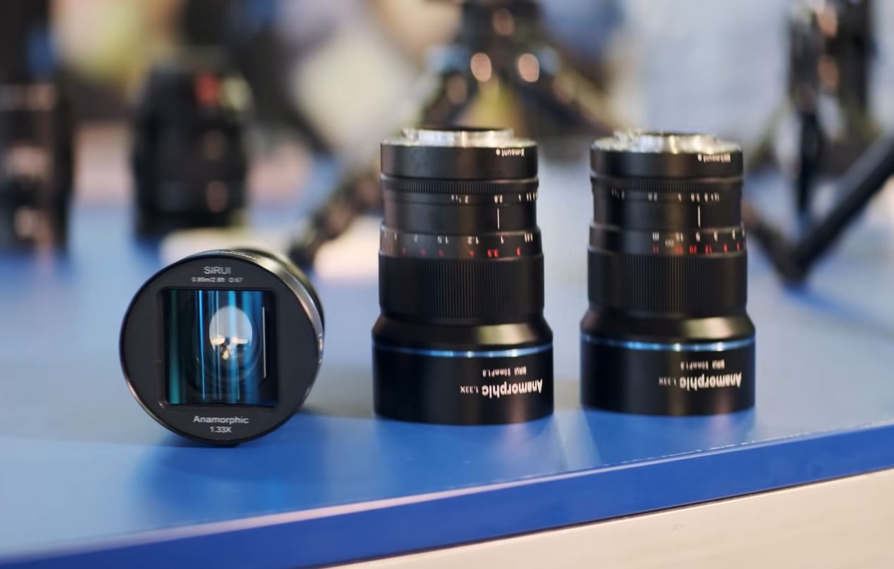 New Sirui 50mm f/1.8 Anamorphic lens for Sony Emount