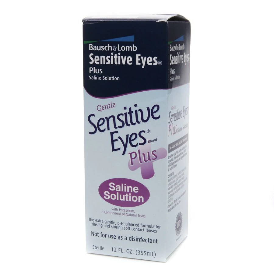 Sensitive Eyes Plus Saline Solution For Soft Contact