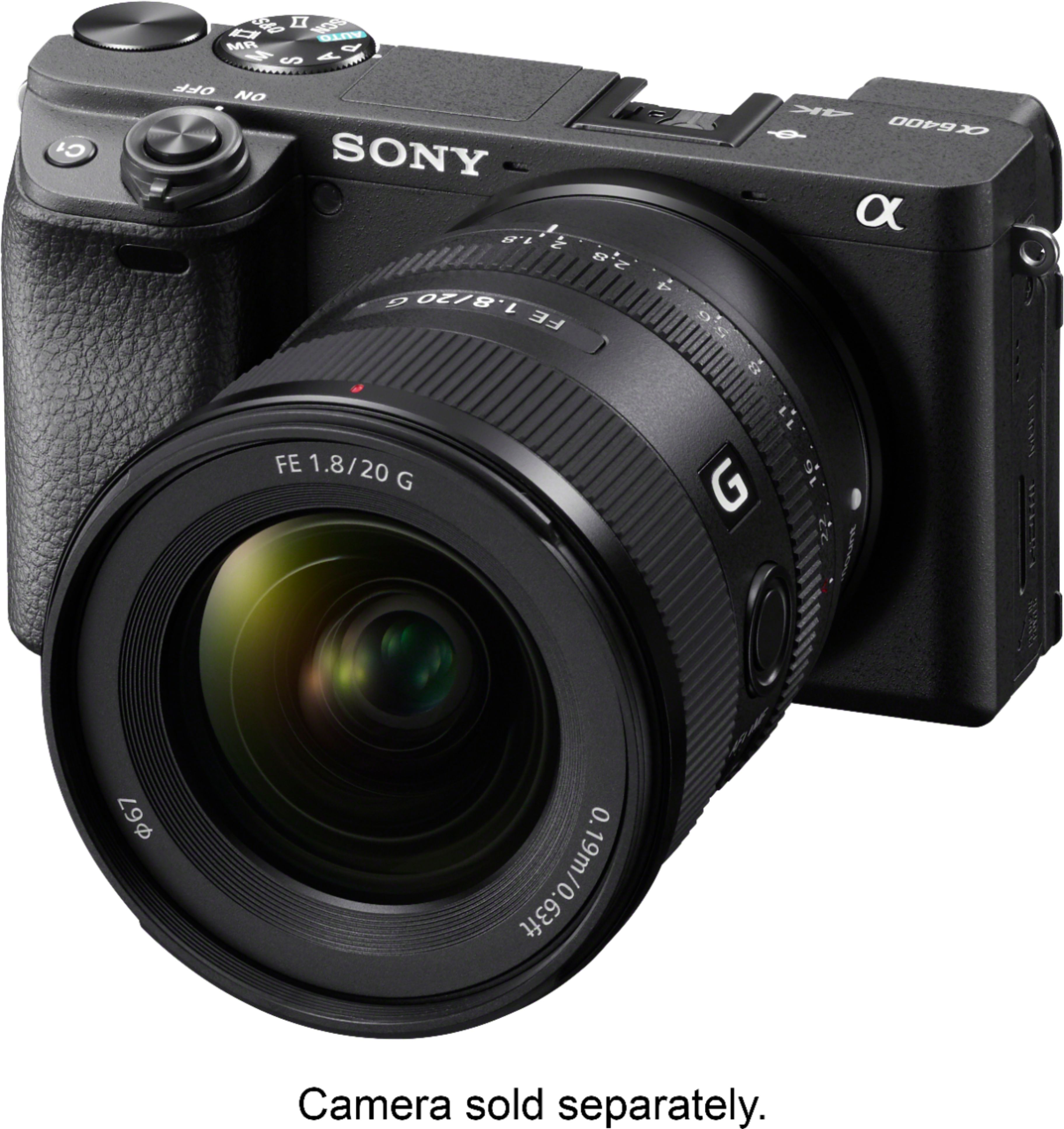 Sony FE 20mm f/1.8 G Ultra Wide Angle Prime Lens for E