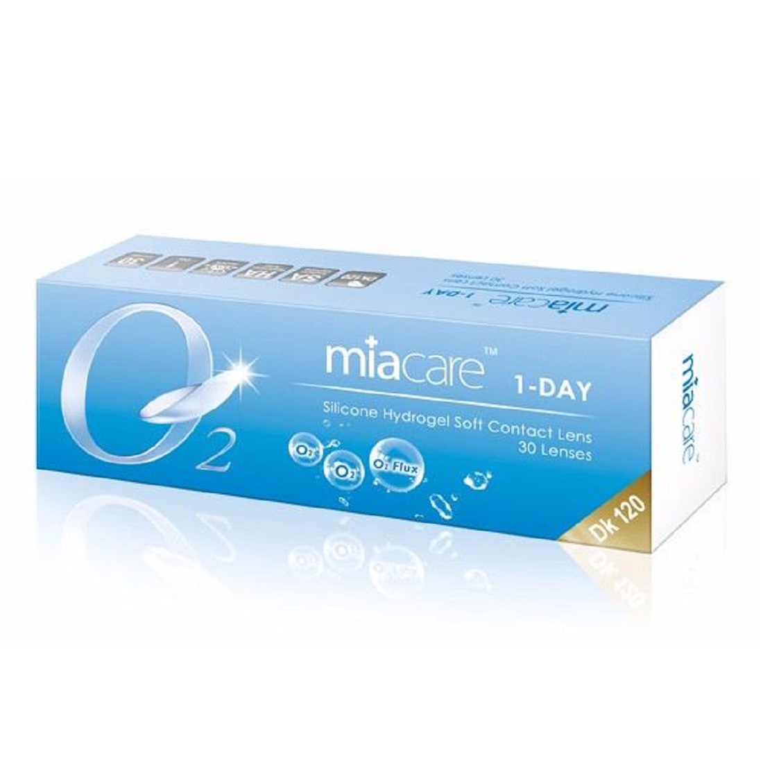 Miacare Silicon Hydrogel Daily contact lens with uv