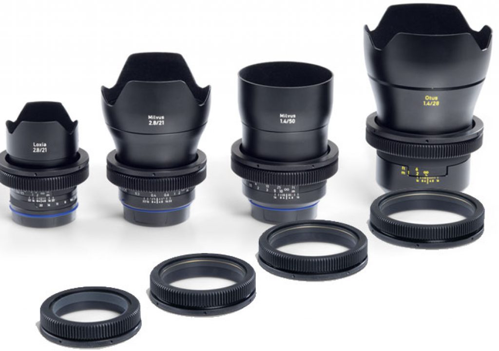 Zeiss Lens Gears turn camera lenses into cinema lenses by