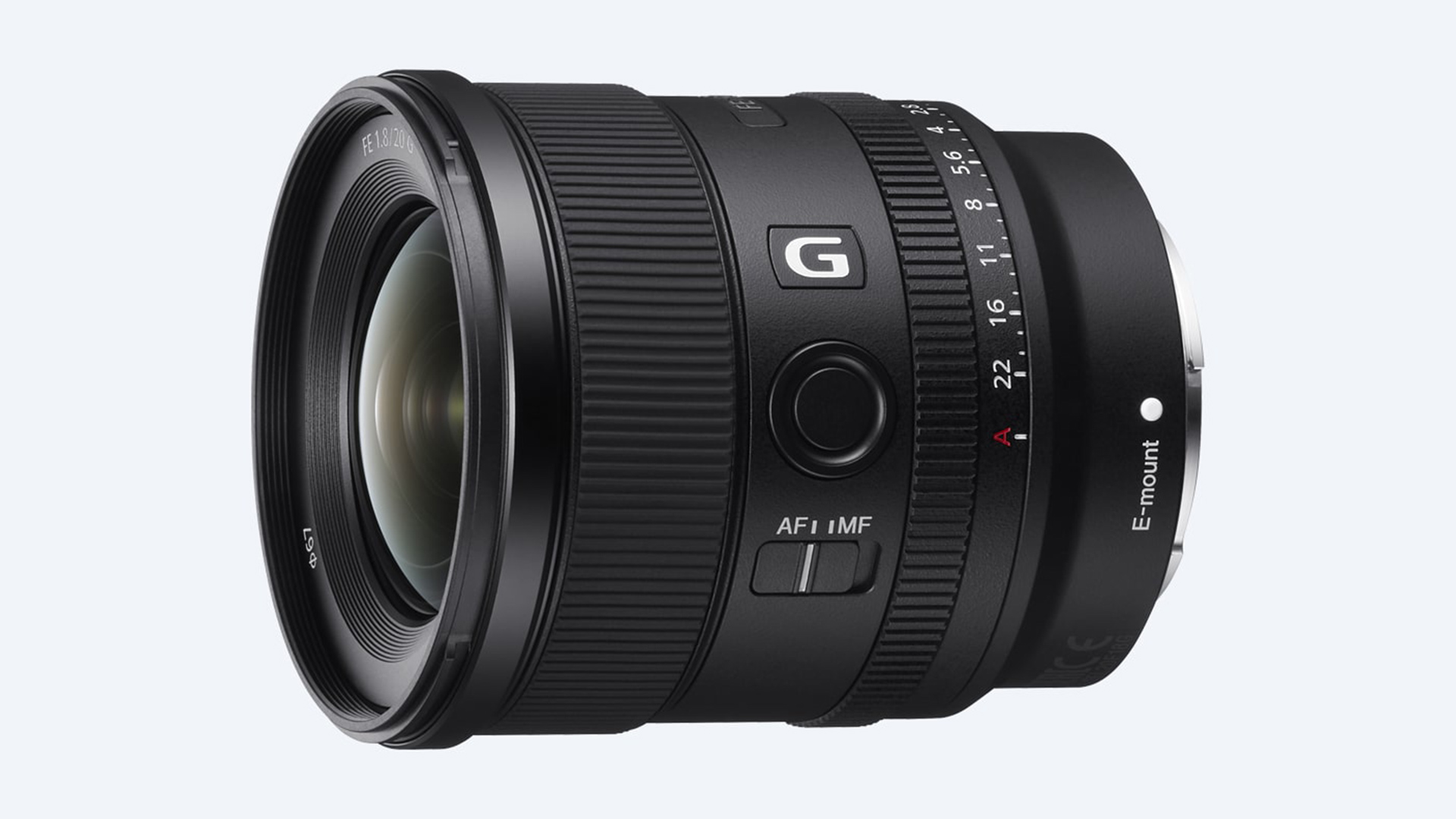 Sony FE 20mm f/1.8 G wide angle lens unveiled