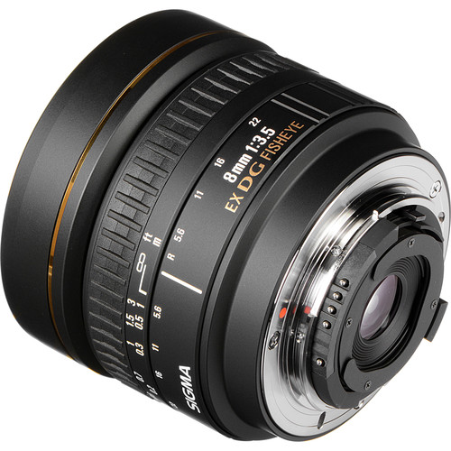Sigma 8mm F/3.5 Fisheye (Nikon) Digital Lens Rental