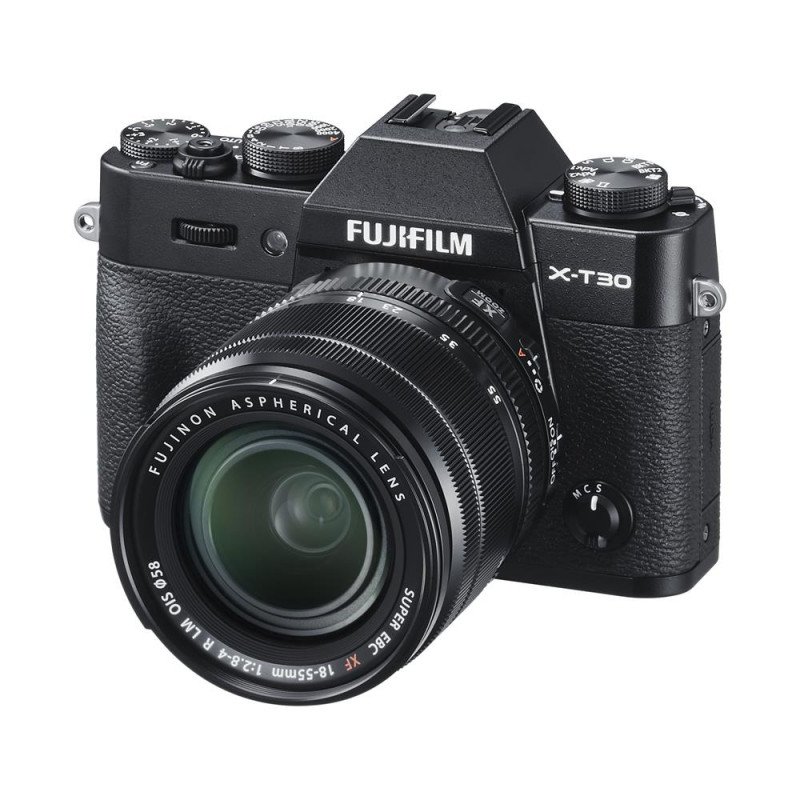 Fujifilm Xt30 Black Camera With Lens Rental From 32/Day