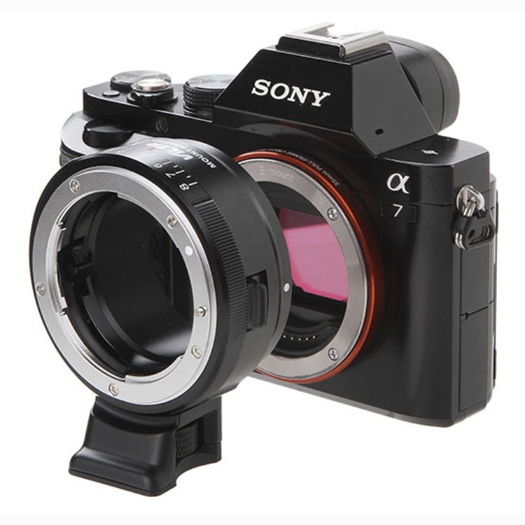 Lens Mount Adapter Nfnex For Sony Lens To Be Used For