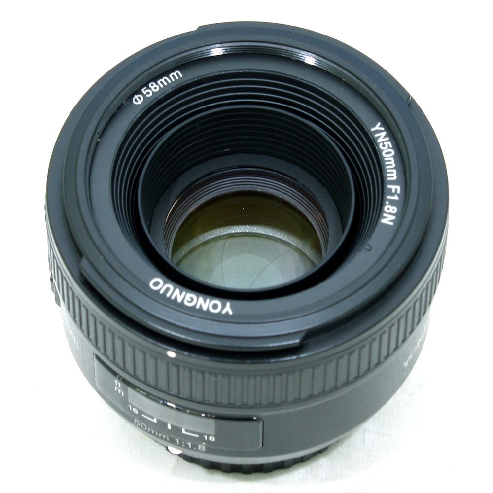 [USED] YongNuo YN 50mm f/1.8 Lens for Nikon (S/N 008209