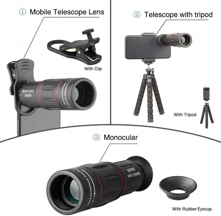 Apexel Phone Photography KitFlexible Phone Tripod +Remote