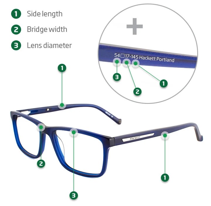 Glasses Frame Measurements Finding The Right Fit