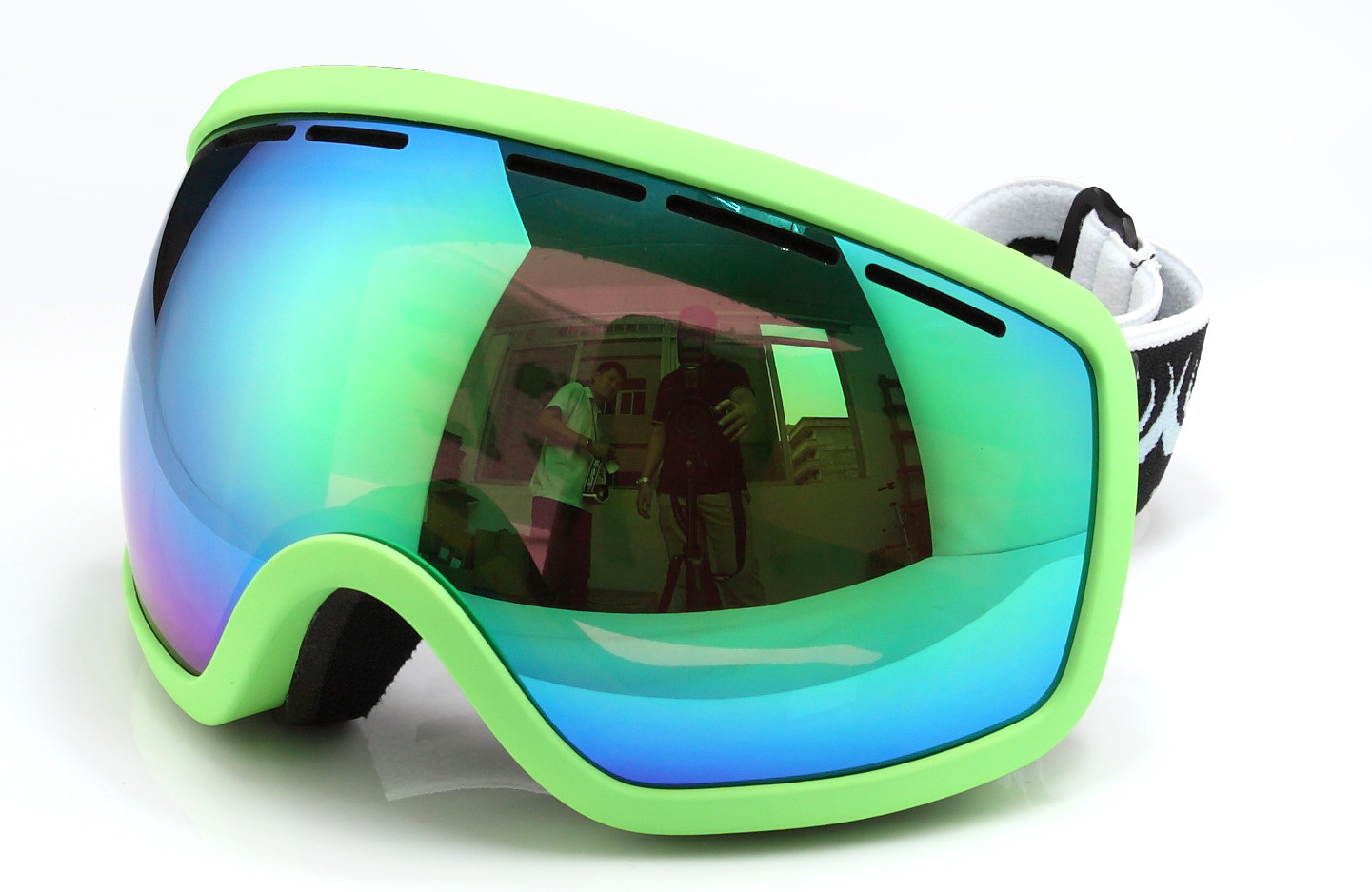 Windproof Ski Goggles Three Layer Foam Thickness 15mm
