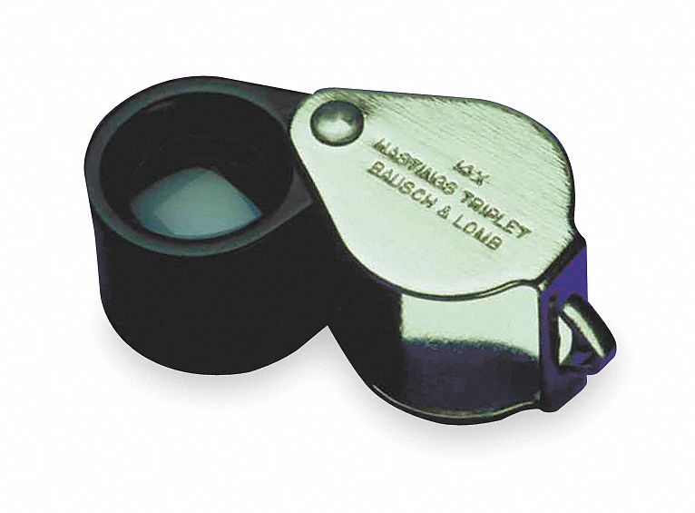 BAUSCH LOMB Hastings Triplet Magnifier. Power 14X. Focal