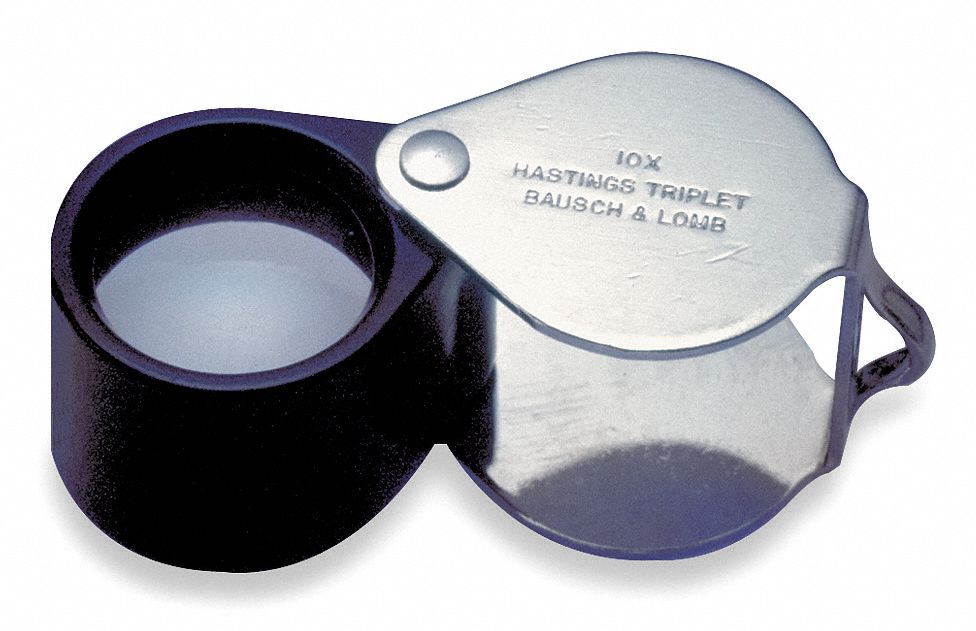 BAUSCH LOMB Hastings Triplet Magnifier. Power 10X. Focal