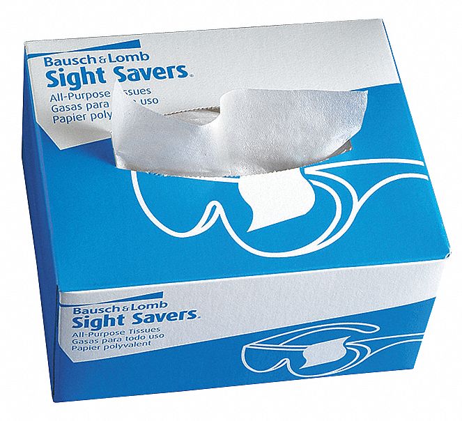 BAUSCH LOMB Lens Cleaning Tissue. Tissue Size 5 in x 8