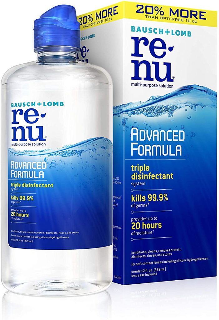 Amazon Bausch + Lomb renu Advanced Formula MultiPurpose