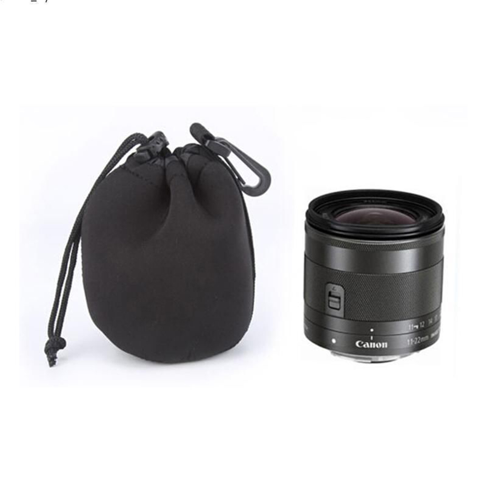 PhotR 4pcs Neoprene DSLR Camera Soft Lens Carry Case Bag