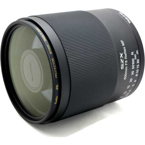 Tokina SZX 400mm f/8 Reflex MF Catadioptric Telephoto Lens