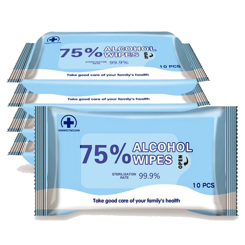 Alcohol Wipes 10’s TKI Design and Printing