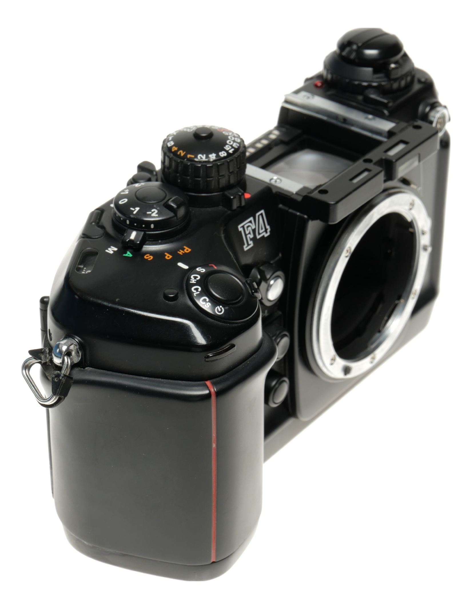 Compact Interchangeable Lens Nikon F4 classic 35mm black